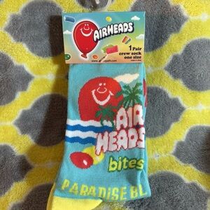 Airheads Colorful Crew Socks ONE SIZE NWT